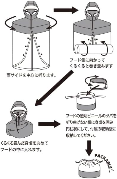 Amazon | ワーク マン レディース高撥水レインポンチョ【フリーサイズ